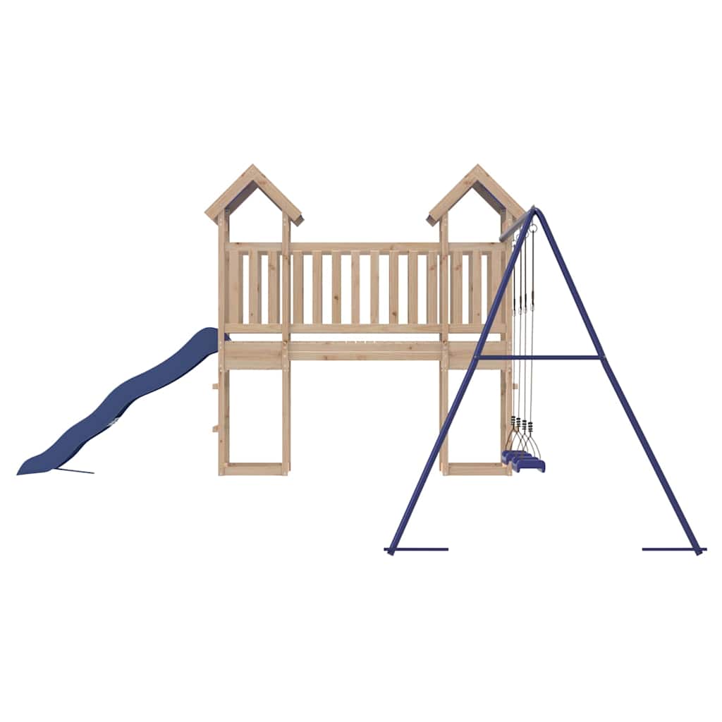 vidaXL Outdoor Playset Solid Wood Pine 6