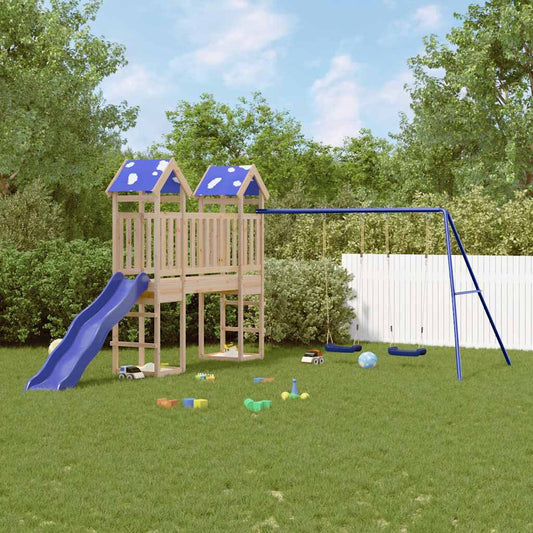 vidaXL Outdoor Playset Solid Wood Pine 1