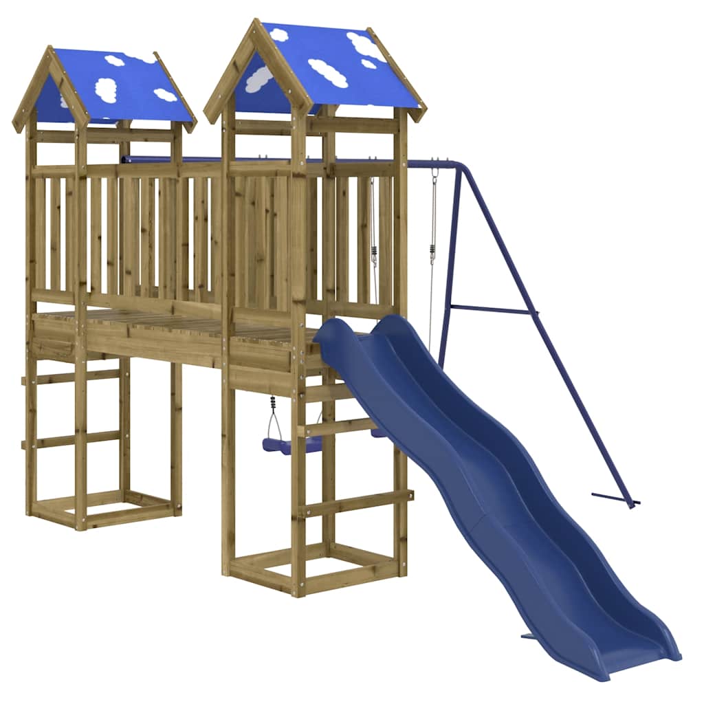 vidaXL Outdoor Playset Impregnated Wood Pine 2