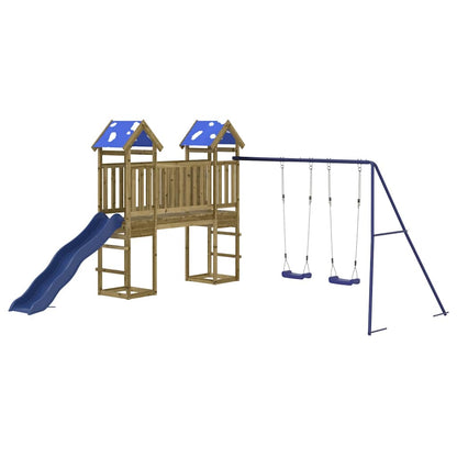 vidaXL Outdoor Playset Impregnated Wood Pine 3