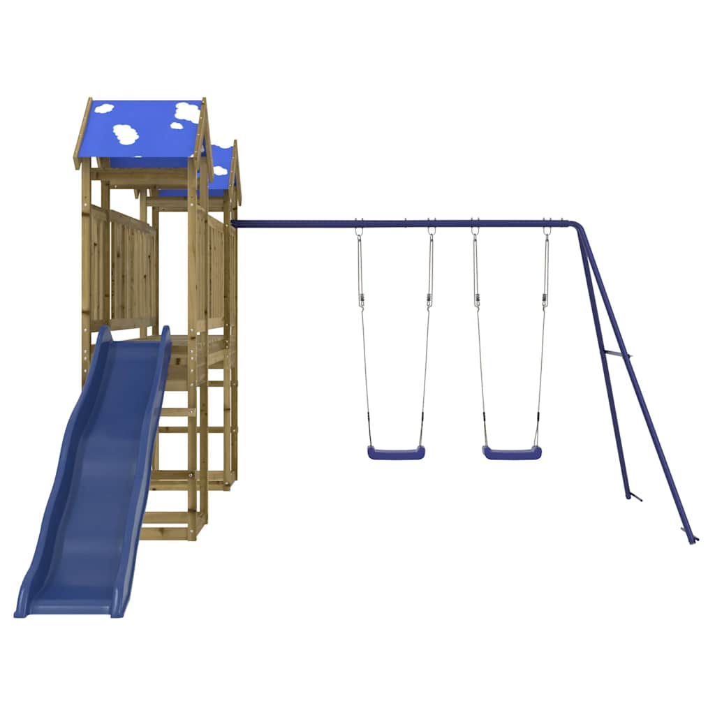vidaXL Outdoor Playset Impregnated Wood Pine 4