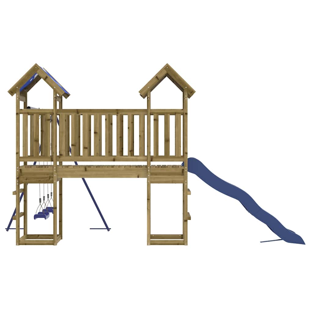vidaXL Outdoor Playset Impregnated Wood Pine 6