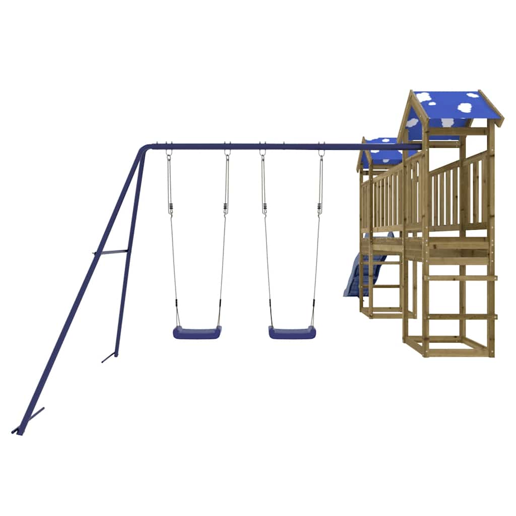 vidaXL Outdoor Playset Impregnated Wood Pine 5