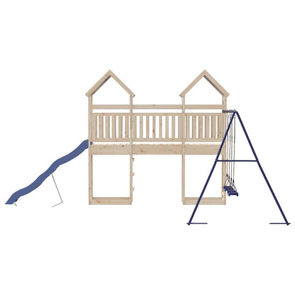 vidaXL Outdoor Playset Solid Wood Pine 6