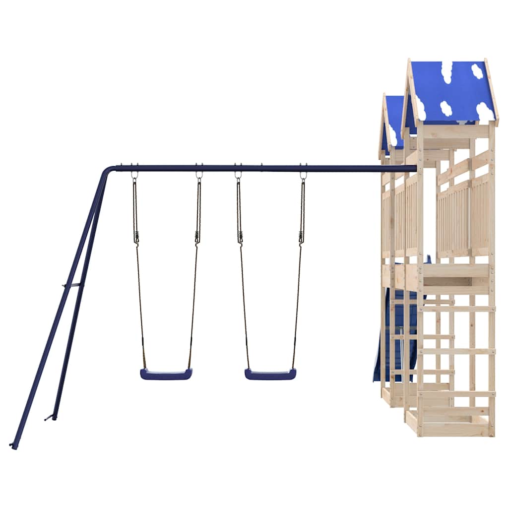 vidaXL Outdoor Playset Solid Wood Pine 5