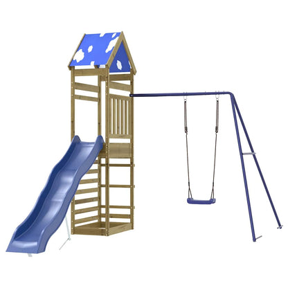 vidaXL Outdoor Playset Impregnated Wood Pine 4