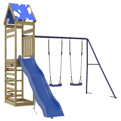 vidaXL Outdoor Playset Impregnated Wood Pine 2
