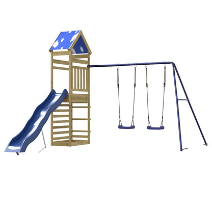 vidaXL Outdoor Playset Impregnated Wood Pine 4