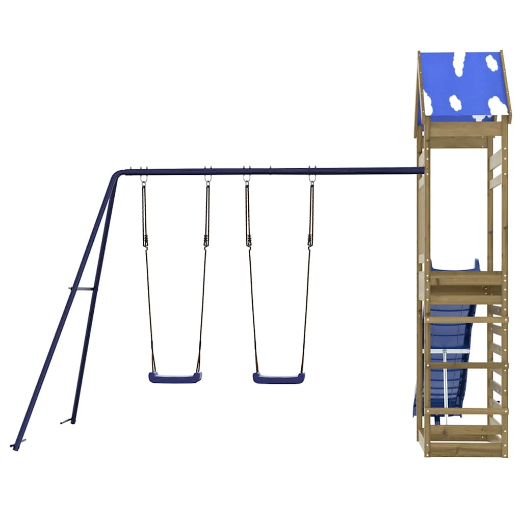vidaXL Outdoor Playset Impregnated Wood Pine 5