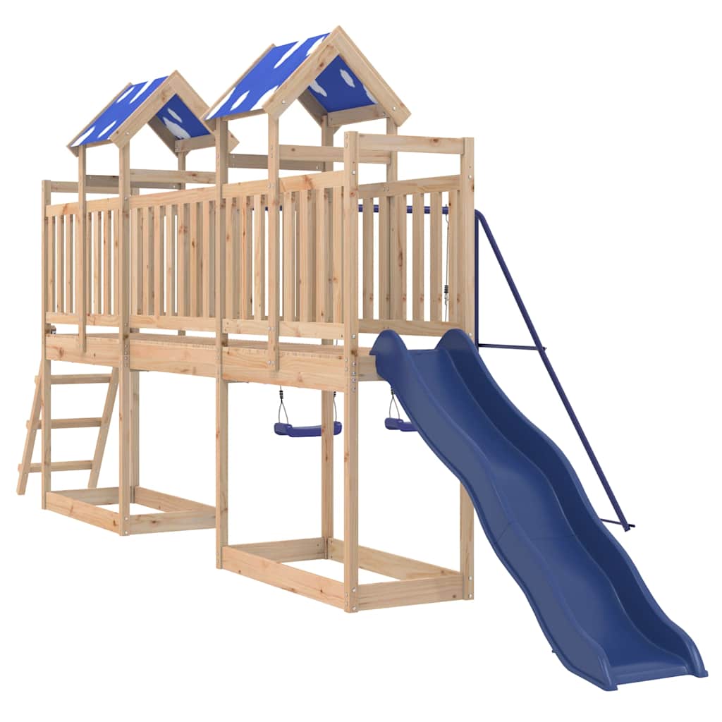 vidaXL Outdoor Playset Solid Wood Pine 2