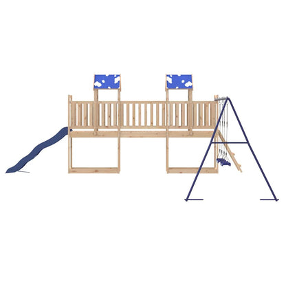 vidaXL Outdoor Playset Solid Wood Pine 6