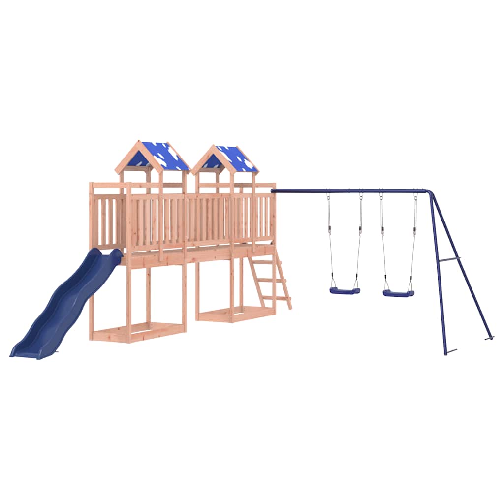 vidaXL Outdoor Playset Solid Wood Douglas 3