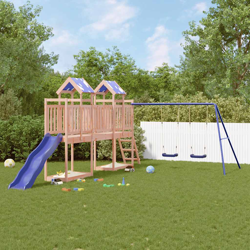 vidaXL Outdoor Playset Solid Wood Douglas 1