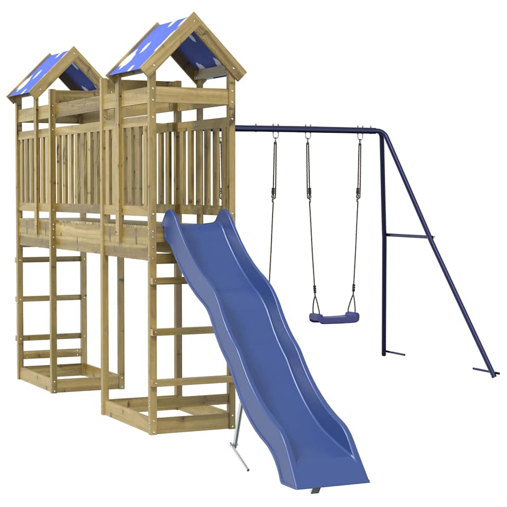 vidaXL Outdoor Playset Impregnated Wood Pine 2