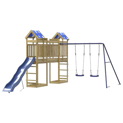 vidaXL Outdoor Playset Impregnated Wood Pine 4