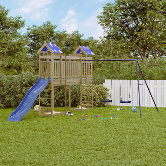 vidaXL Outdoor Playset Impregnated Wood Pine 1