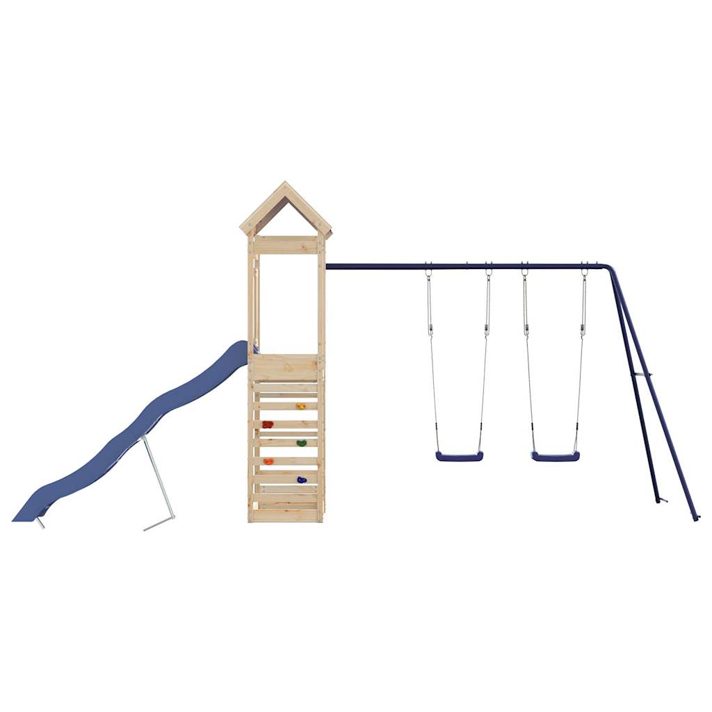 vidaXL Outdoor Playset Solid Wood Pine 5