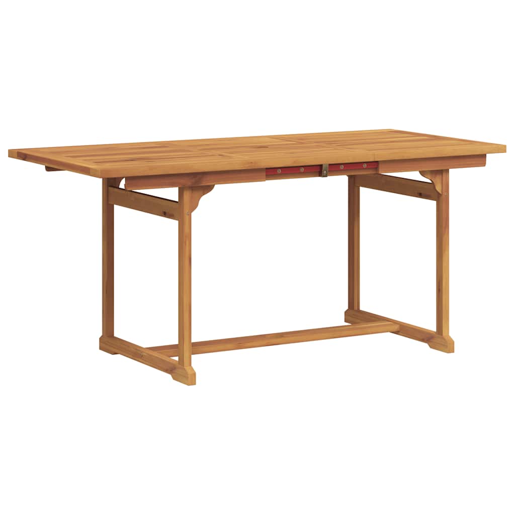 vidaXL 7 Piece Garden Dining Set Solid Wood Acacia and Textilene 3