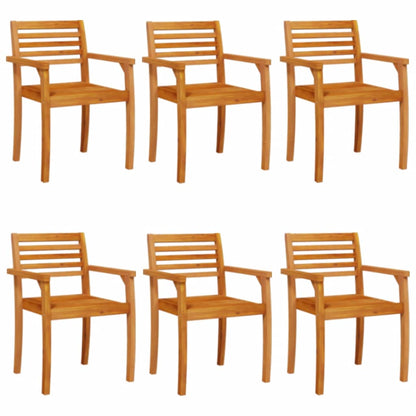 Garden Chairs 59x55x85 cm Solid Wood Acacia 6