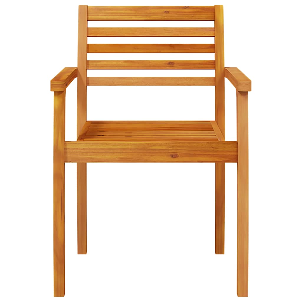 vidaXL Garden Chairs 6 pcs 59x55x85 cm Solid Wood Acacia 5