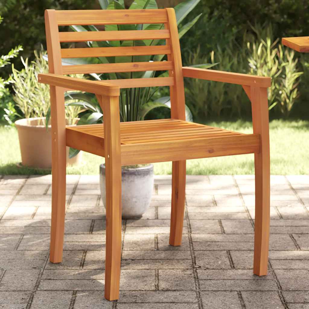 vidaXL Garden Chairs 6 pcs 59x55x85 cm Solid Wood Acacia 1