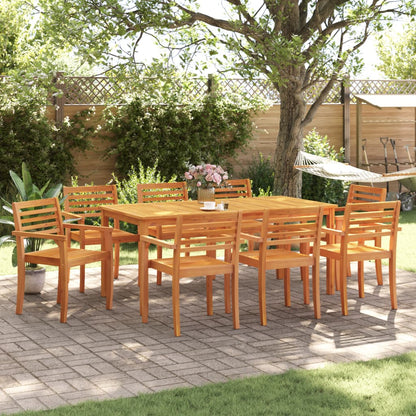 vidaXL Garden Chairs 8 pcs 59x55x85 cm Solid Wood Acacia 3