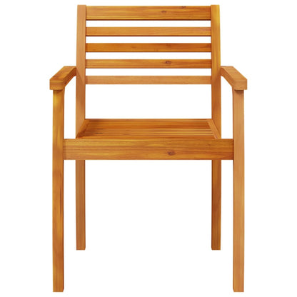 vidaXL Garden Chairs 8 pcs 59x55x85 cm Solid Wood Acacia 5