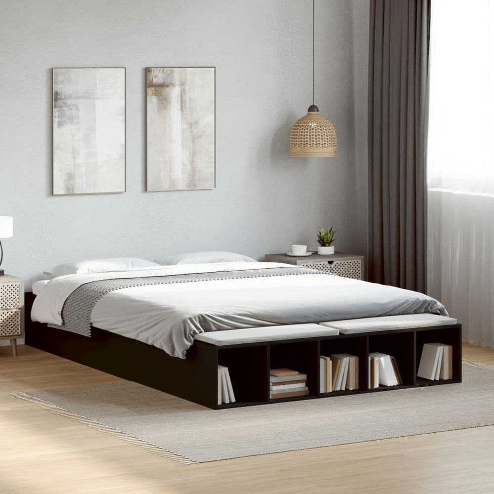 vidaXL Bed Frame without Mattress 150x200 cm
