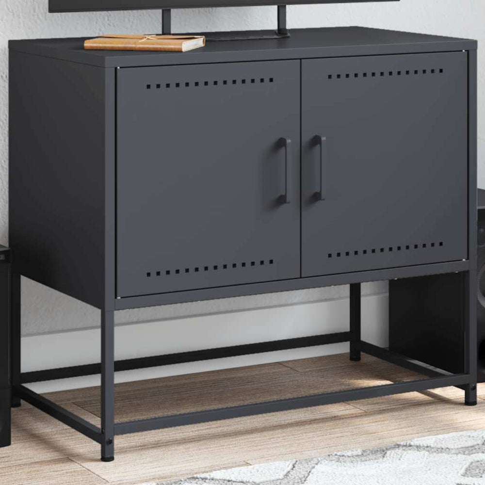 vidaXL TV Cabinet 68.5x39x60.5 cm Steel