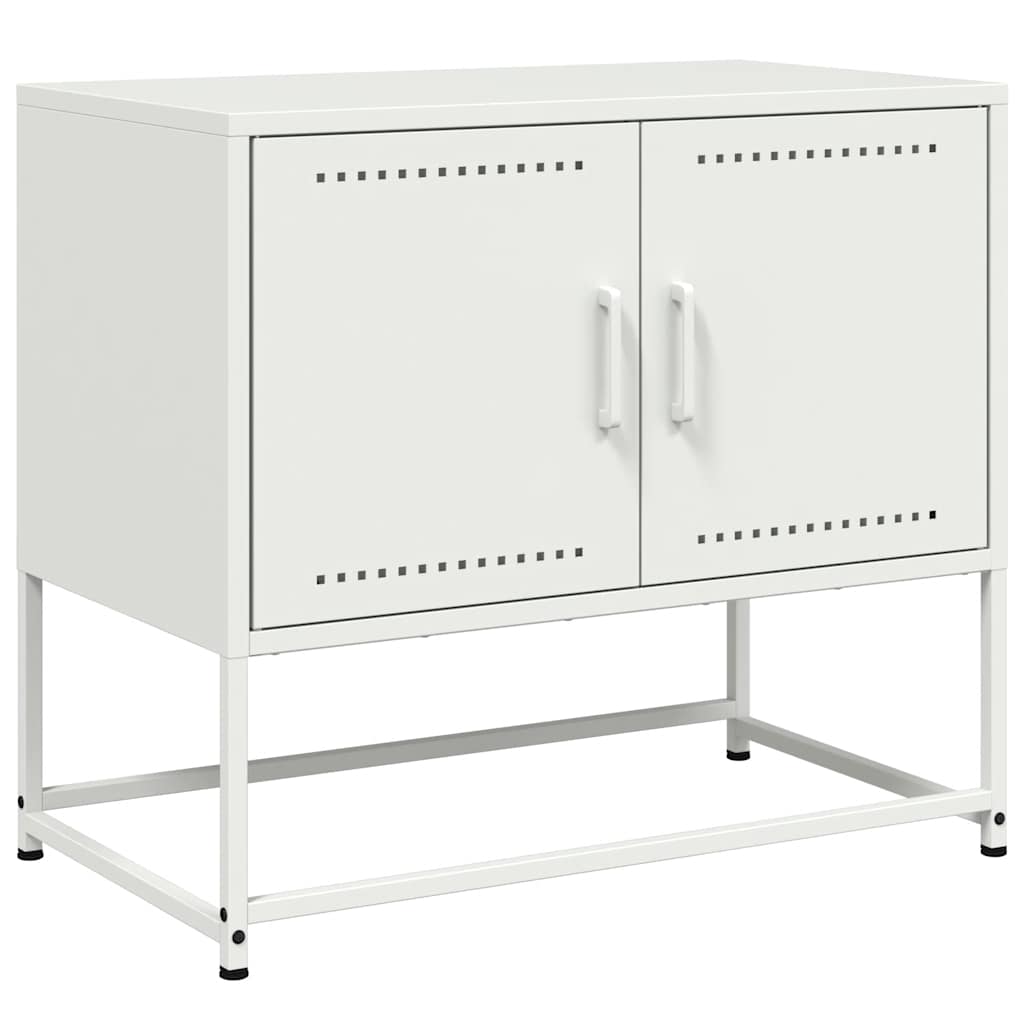 TV Cabinet 68,5x39x60,5 cm Steel White