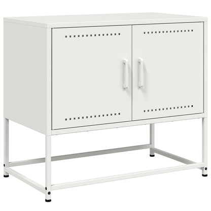 TV Cabinet 68,5x39x60,5 cm Steel White