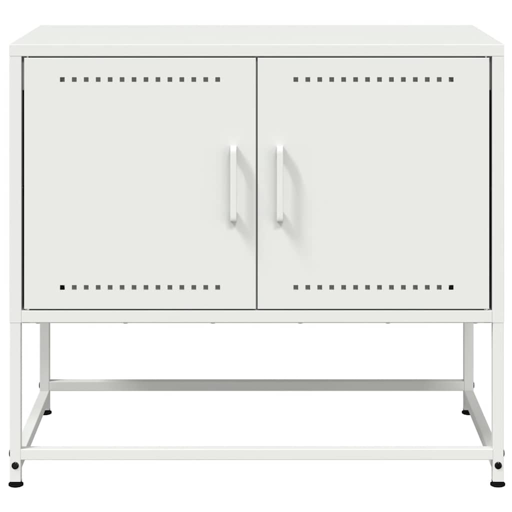 TV Cabinet 68,5x39x60,5 cm Steel White