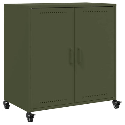 Sideboard 68x39x72 cm Steel Green
