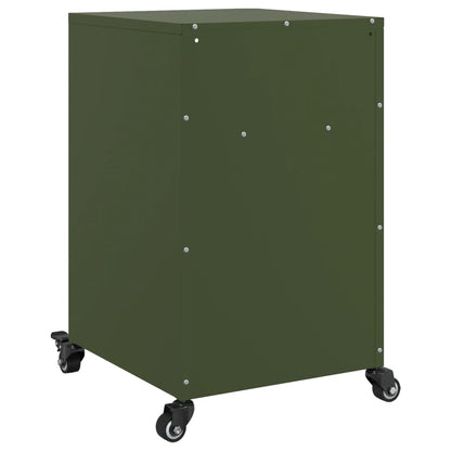 Bedside Cabinets 36x39x59 cm Steel Green
