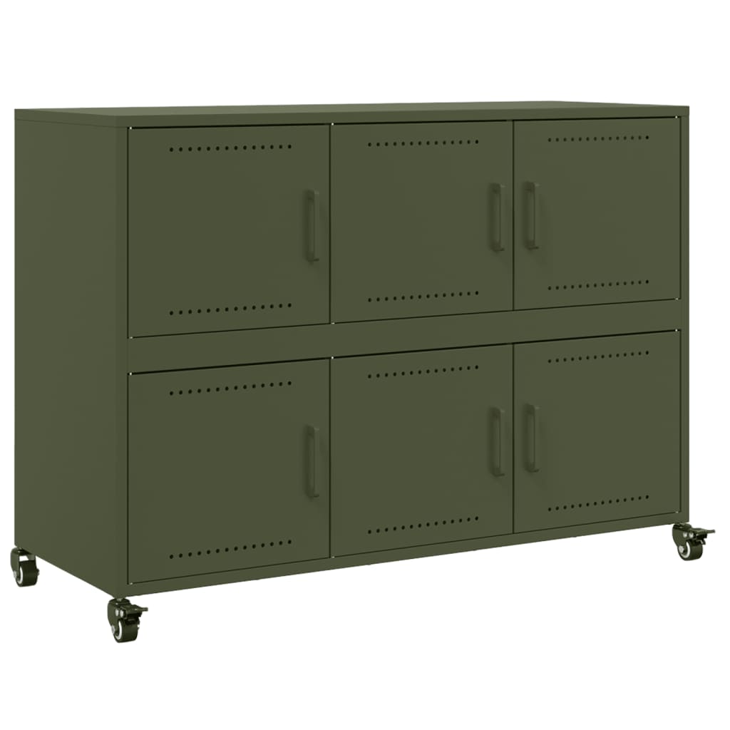 Sideboard 100,5x39x72 cm Steel Green