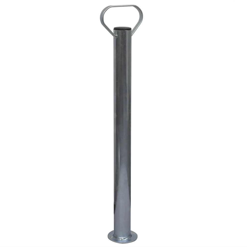 Trailer Jack Wheel 60 mm with 2 Support Tubes and 3 Split Clamps Jockey wheel + clamp