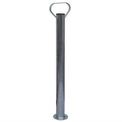 Trailer Jack Wheel 60 mm with 2 Support Tubes and 3 Split Clamps Jockey wheel + clamp