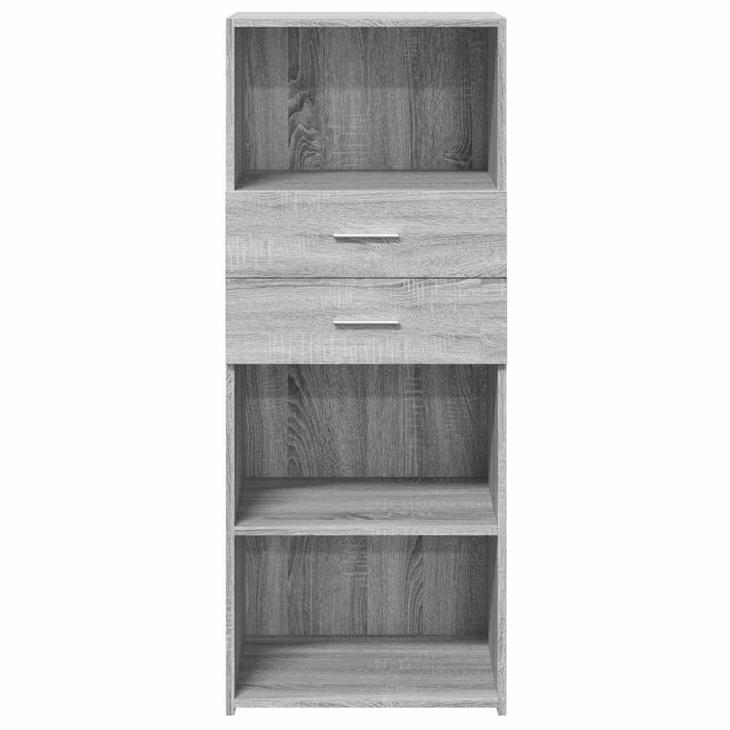Highboard 50x42,5x124 cm Engineered Wood Grey sonoma