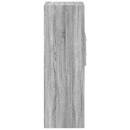 Highboard 50x42,5x124 cm Engineered Wood Grey sonoma