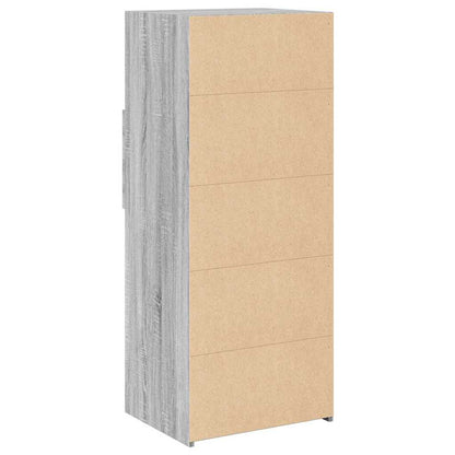 Highboard 50x42,5x124 cm Engineered Wood Grey sonoma