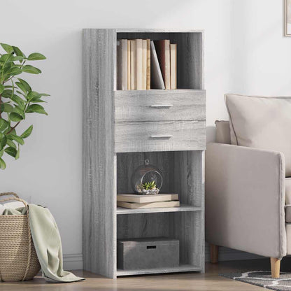 Highboard 50x42,5x124 cm Engineered Wood Grey sonoma
