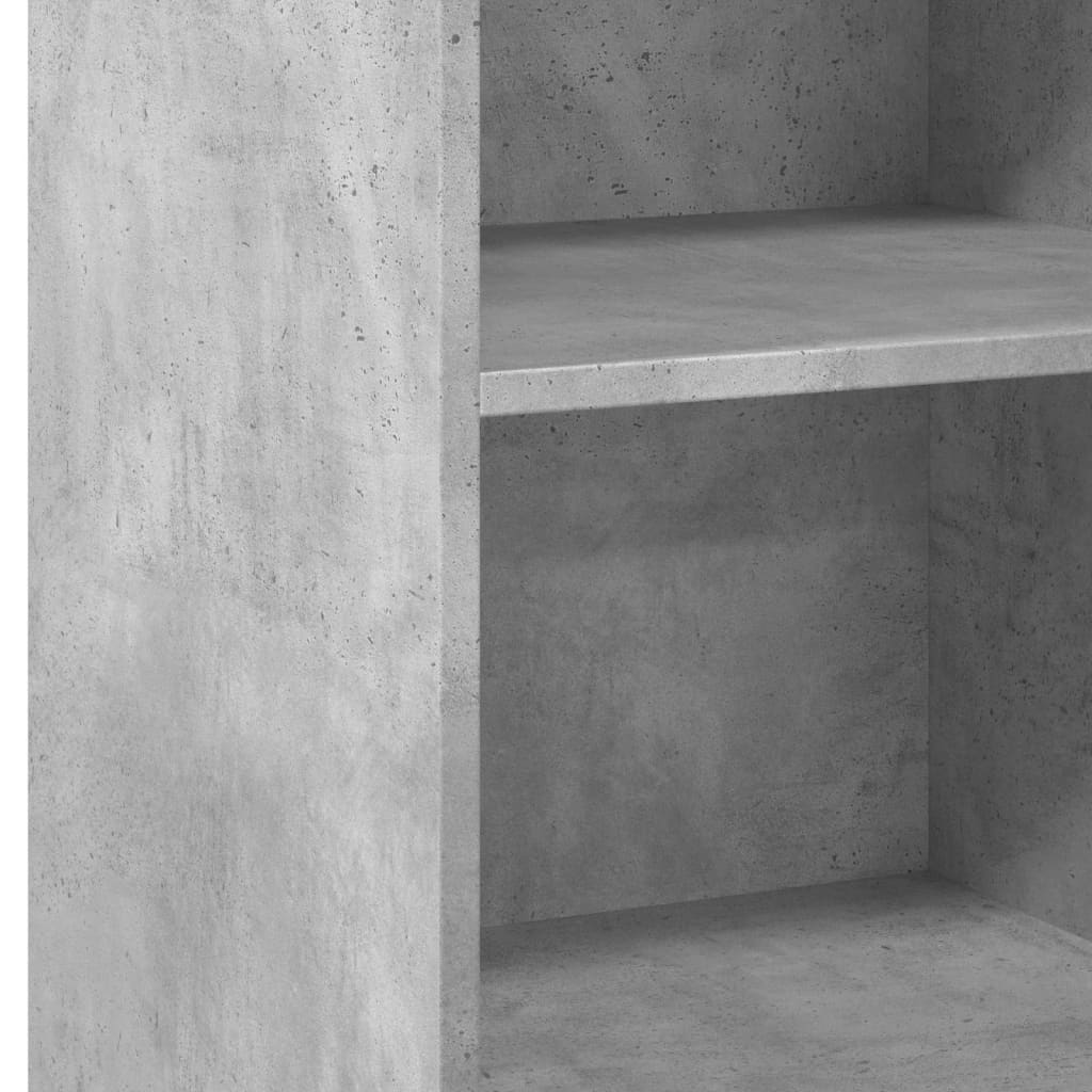Sideboard 45x41x93 cm Engineered Wood Concrete grey