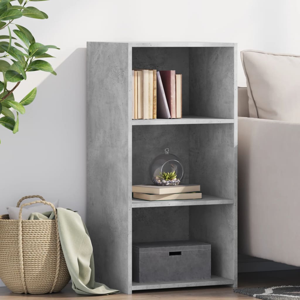 Sideboard 45x41x93 cm Engineered Wood Concrete grey