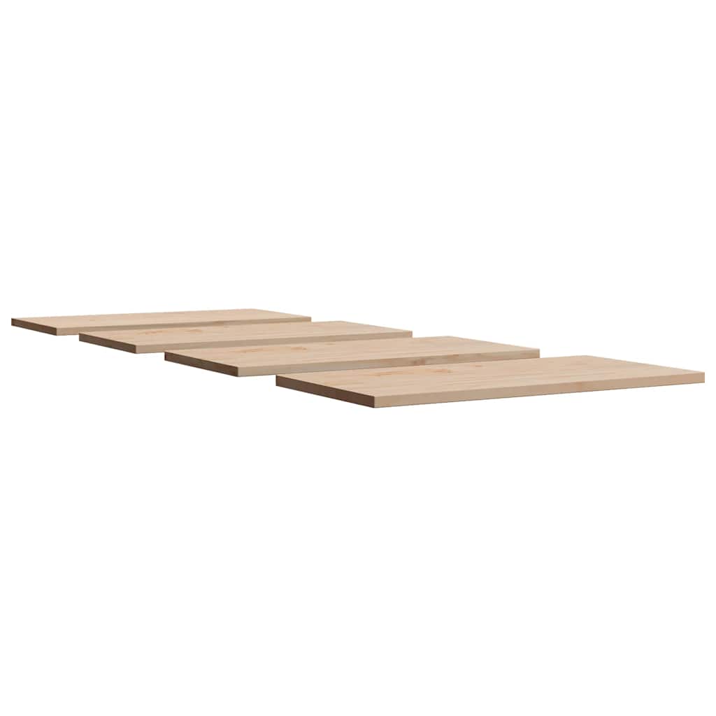 Table Tops Rectangular Solid Wood Pine Height 2.5 cm 90 cm 45 cm