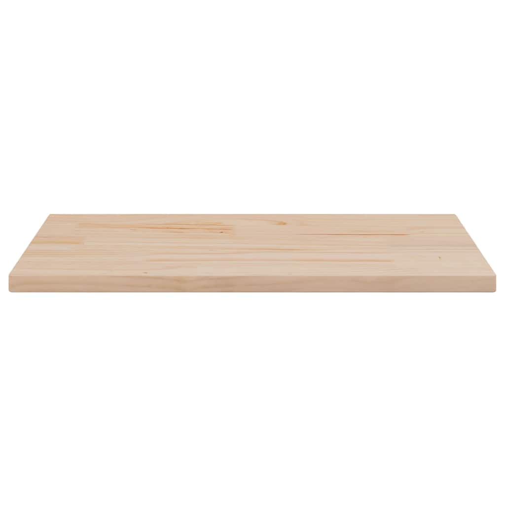 Table Tops Rectangular Solid Wood Pine Height 2.5 cm 90 cm 45 cm