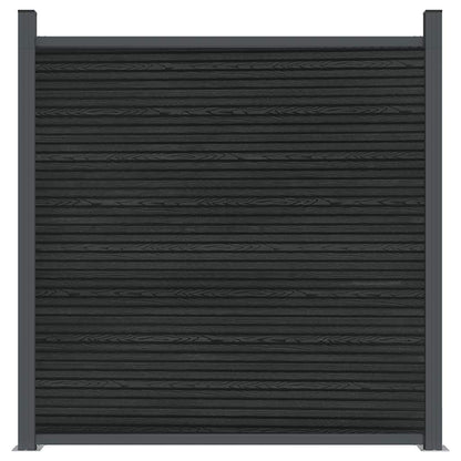 vidaXL Fence Panel Grey 872x186 cm WPC 5