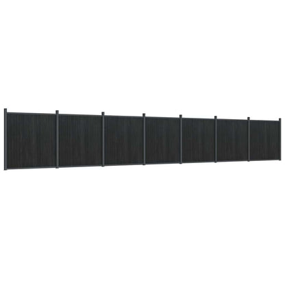 Fence Panel WPC Grey 1218 x 186 cm