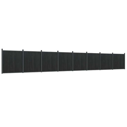 Fence Panel WPC Grey 1391 x 186 cm