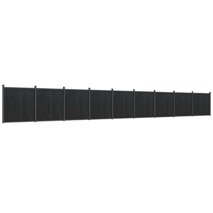 vidaXL Fence Panel Grey 1564x186 cm WPC 2