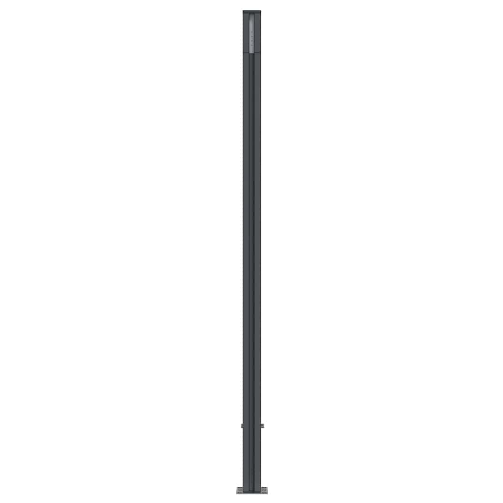 vidaXL Fence Panel Grey 1737x186 cm WPC 4